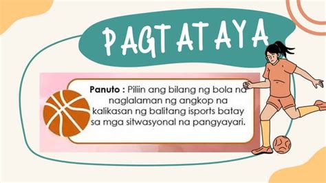 kasabihan tungkol sa sports tagalog|Filipino sa Piling Larang (Isports) .